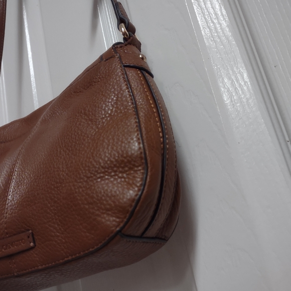 Vince Camuto Brown  pebbled leather  crossbody / Purse - Picture 15 of 16